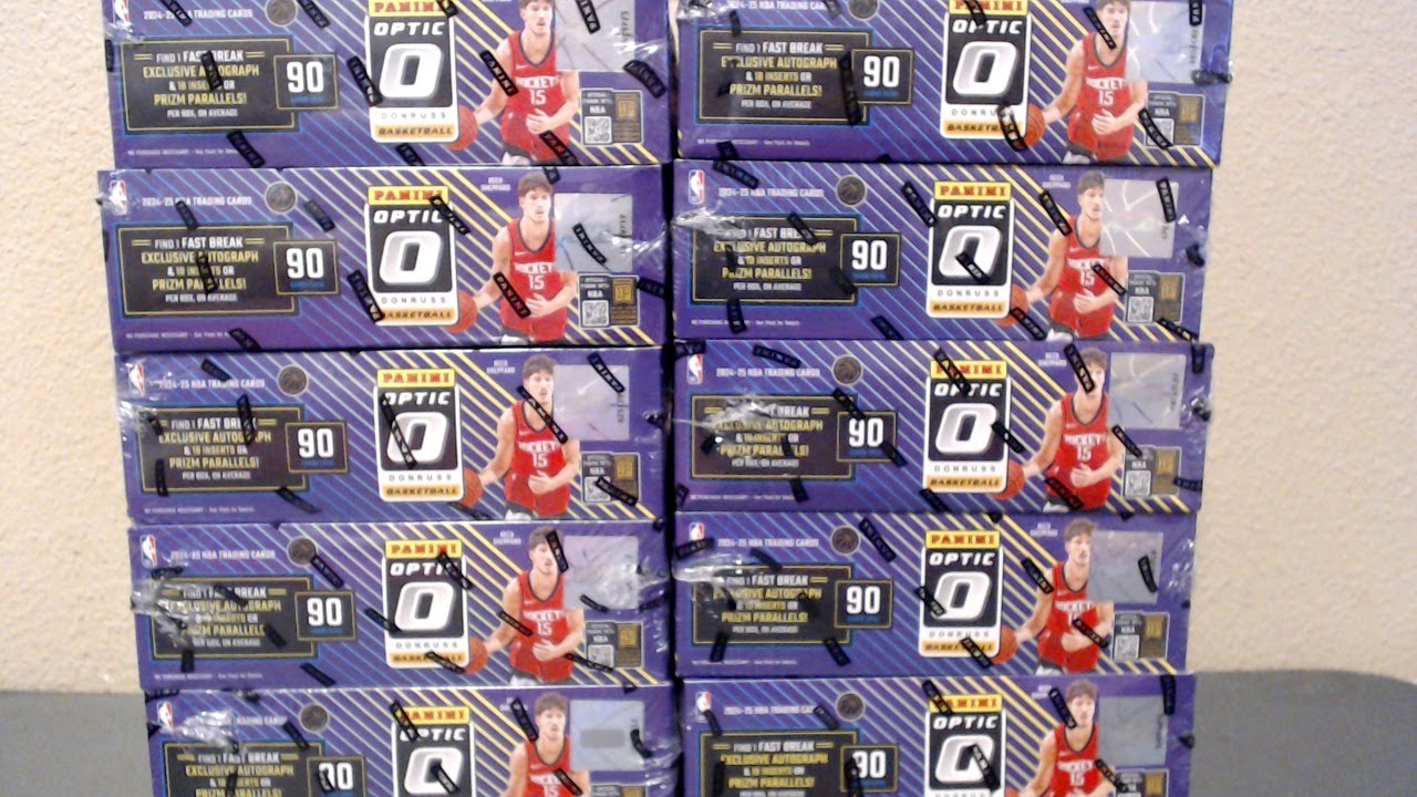 24/25 Optic Fast Break 10 Hobby Box Break #2 Ebay 10/6/2025