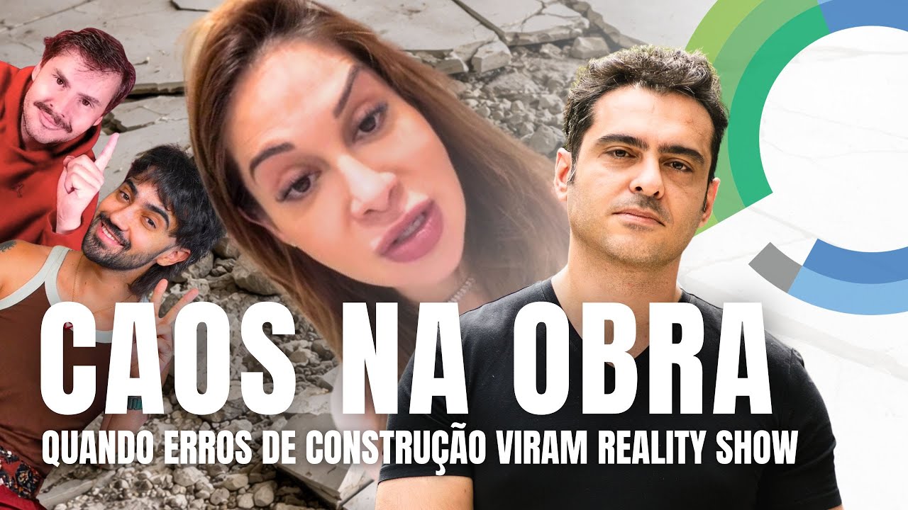 Caos na Obra: Quando Erros de Construção e Profissionais São Expostos ao Espetáculo Midiático
