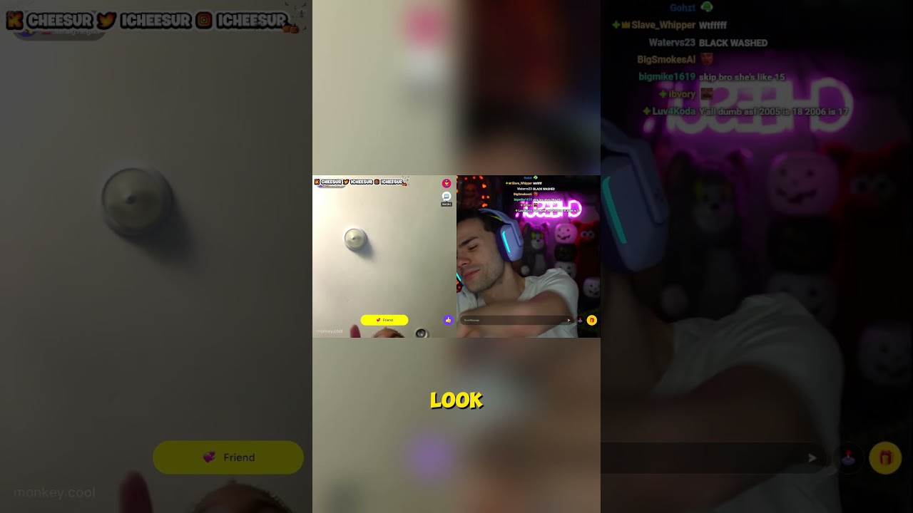 Cheesur gets COOKED on monkeyapp💀 