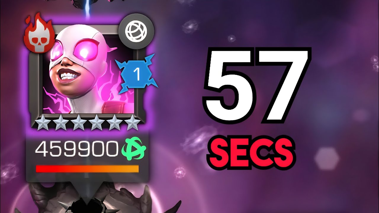 57 Seconds - Fastest Gwenmaster Solo | My New 7* R4 Deleted Her