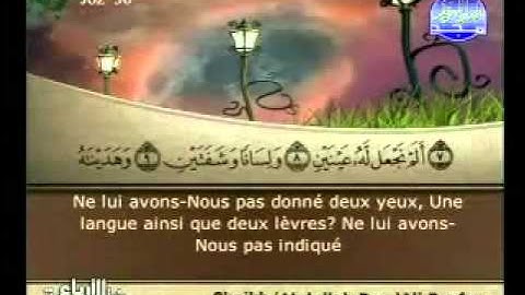 EXTRAORDINARY   Surah 90  AL BALAD  ,  traduction سورة البلد Par sh Abdullah Basfar