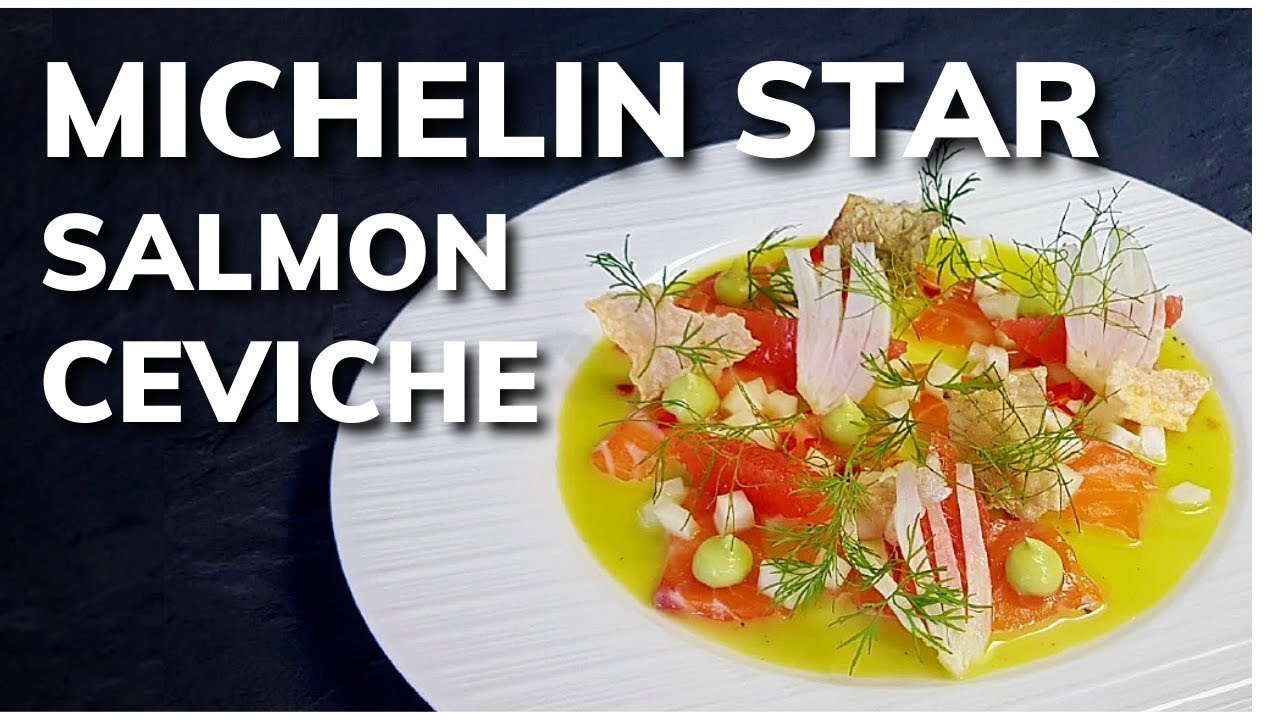 ceviche คือ  2022 Update  Fine dining SALMON CEVICHE recipe (Michelin Star Cooking At Home)