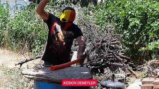 En Keski̇n Pala İle Bakin Ne Kesti̇m