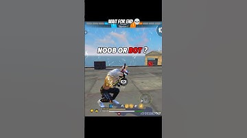IMPOSSIBLE 🍷🗿NOOB OR BOT? #freefire #ff #fy #fyp #foryou #ffmax #ffshorts #funny