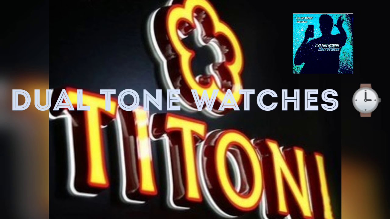 🇨🇭 🌸 𝙏𝙄𝙏𝙊𝙉𝙄 Space star and Heritage : dual tone dial new watches.