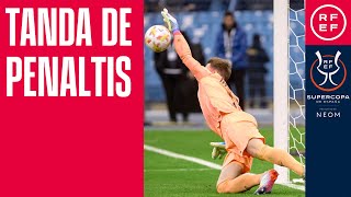 La tanda de penaltis que metió al Fútbol Club Barcelona en la final de la Supercopa 2023