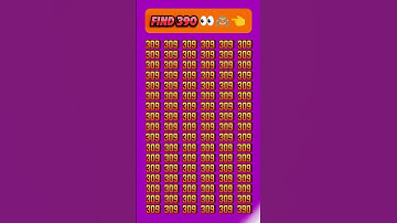 🔍 TEST Your Observation Skills With This FAST Number Game Level 53 #shorts