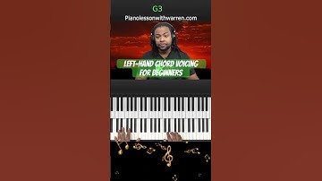 Thumbnail of Left-Hand Piano Chord Voicing for Beginners