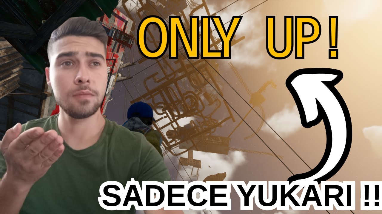 SİNİR BOZAN YENİ TIRMANMA OYUNU ! ONLY UP (1. BÖLÜM)#ytdayibenionecikarnolur #gaming #onlyup 