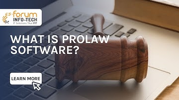 What is ProLaw Software? Legal Case Management Application
