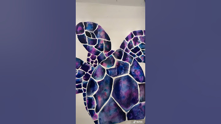 Painting a cute sea turtle #painting #watercolor #art #shorts #artist