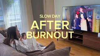 what a morning actually looks like when you're burnt out | slow vlog