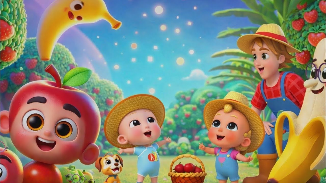 🍎🍌 Apple aur Banana Cartoon Video | Fun & Learning for Kids 🍌🍎 Is mazedaar cartoon video mein ￼