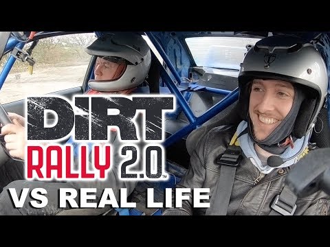 Real life rally driving vs Dirt Rally 2.0 - Is gaming even close?