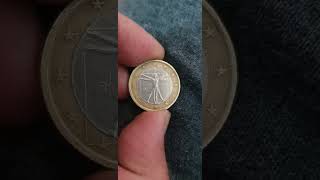 Italy 1 Euro 2002 Rare Coin #youtube #youtubeshorts #ytshorts