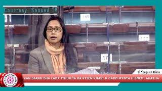 Kan Biang Bha Lada Ithuh Ïa Ka Ktien Khasi Garo Mynta U Snem Agatha