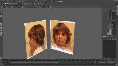 2  Setting up our image planes in Maya