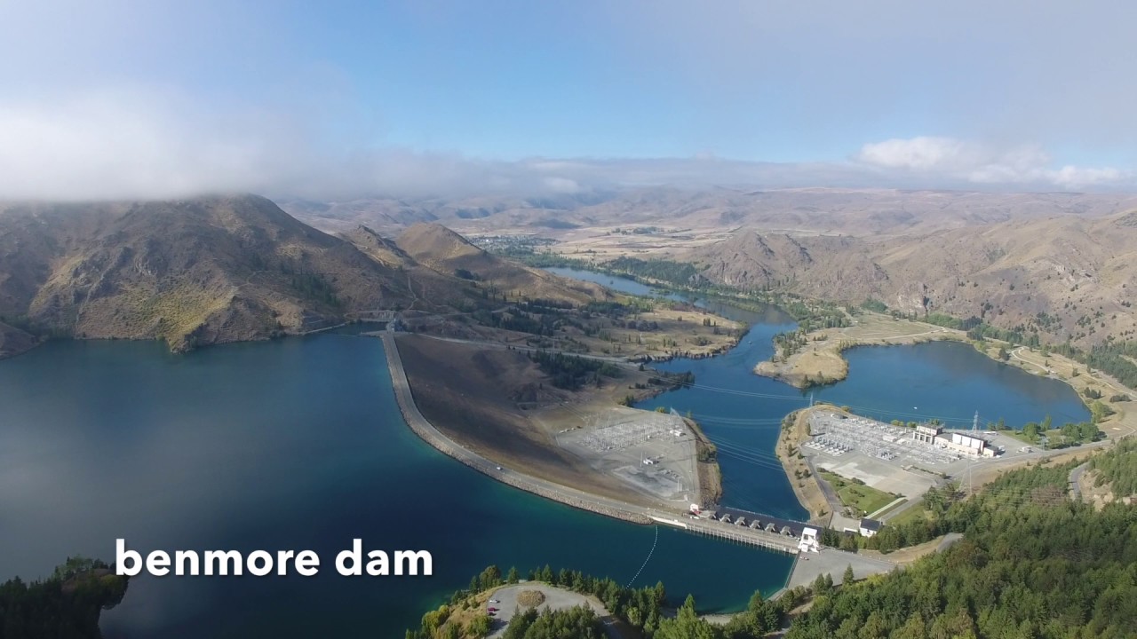 lake benmore dam New Zealand 2017 YouTube