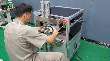 New design Automatic Filter Bag Cuff Folding Machine