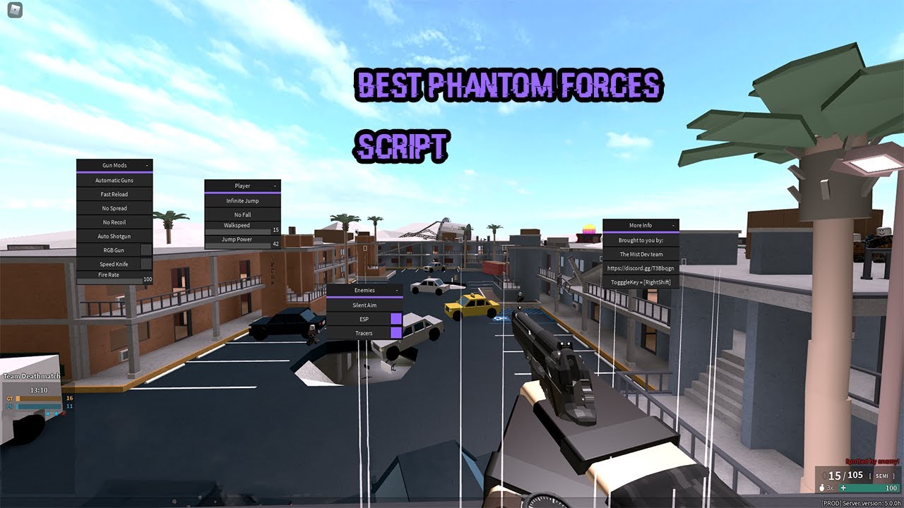 Best Phantom Forces Gui Youtube - the neighbourhood of robloxia script pastebin