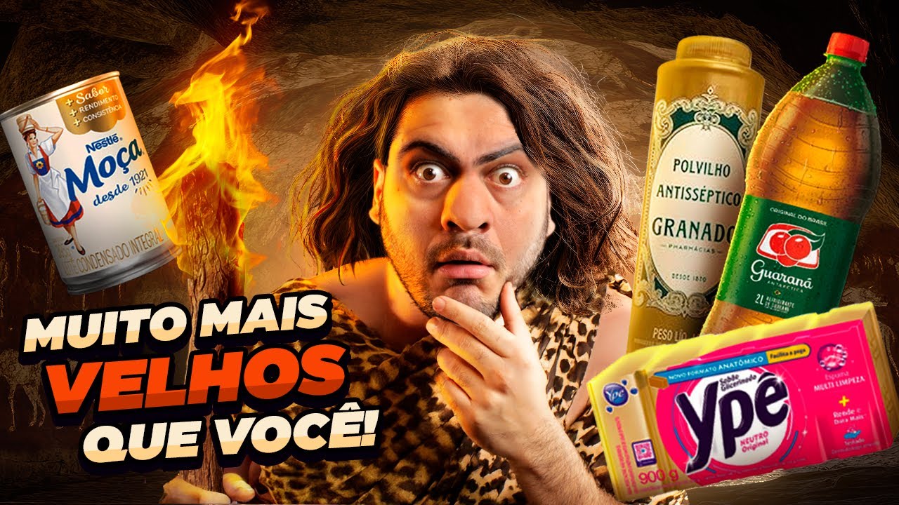 Esses Produtos São Muito Mais Velhos do Que Parecem!