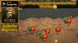 How To Select and Place Legions Grand War: Rome Strategy Games screenshot 1