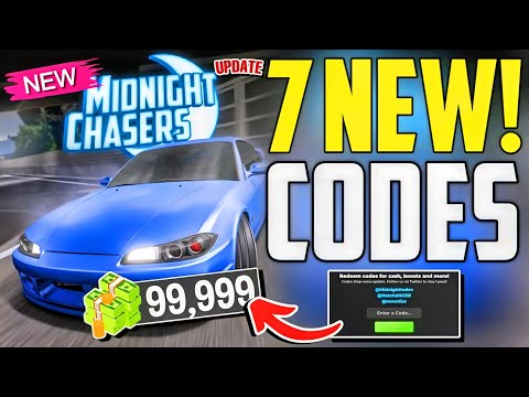 ⚠️UPDATE!⚡[CODES]⚠️MIDNIGHT CHASERS:HIGHWAY RACING ROBLOX CODES 2026 