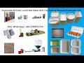 Disposable PS Foam Lunch Box Plates Dish Tray Making Machine Production Line #foamplatemachine