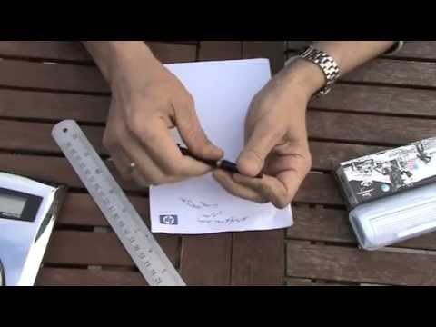 Видео: Тест ручки Fisher Space pen test
