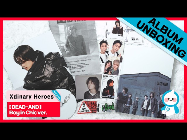4K UNBOXING] 🎁Xdinary Heroes - [DEAD AND] + GIVEAWAY EVENT
