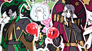 Harlequin and Pierrot want to give you something very special. (comic dub) the freak circus