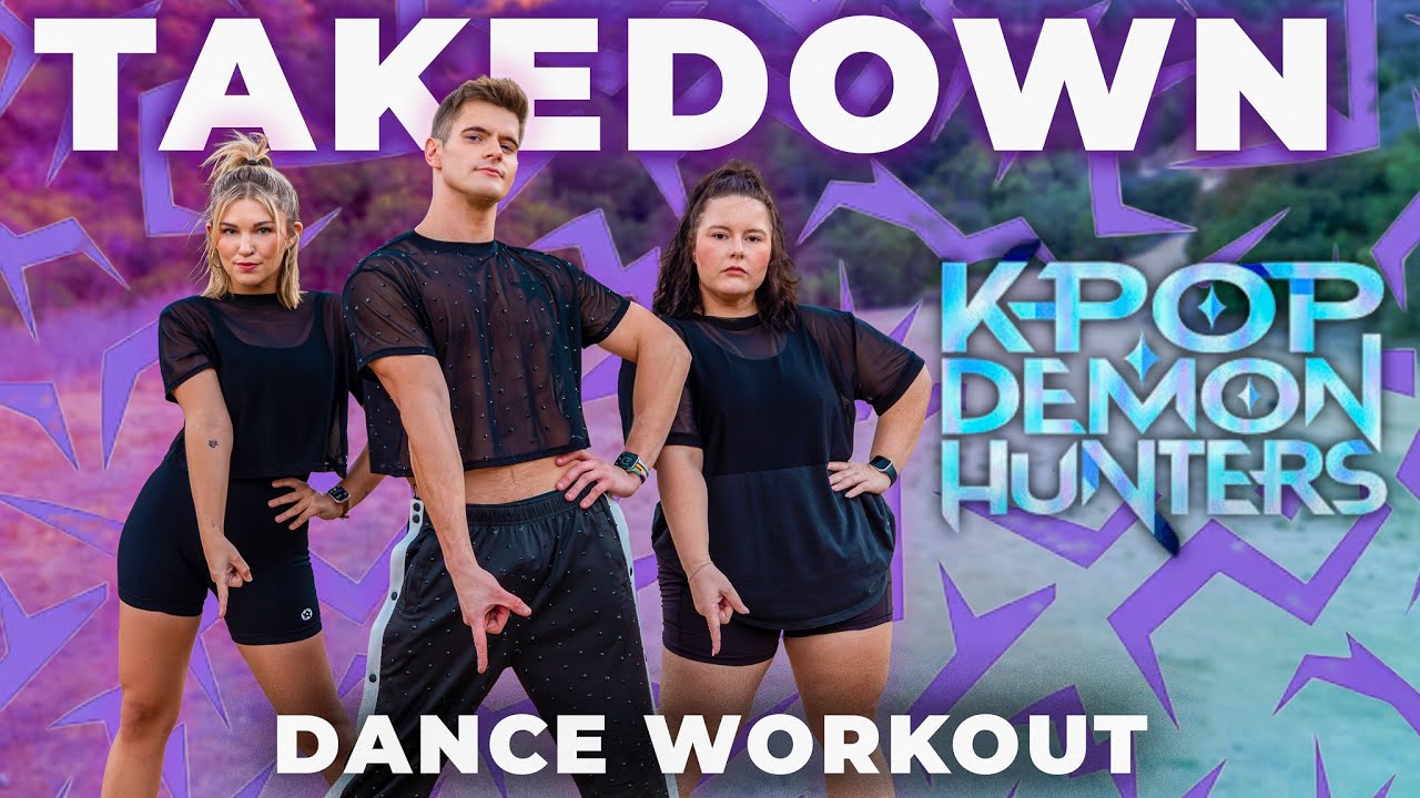 Takedown - HUNTR/X | KPop Demon Hunters | Caleb Marshall | Dance Workout