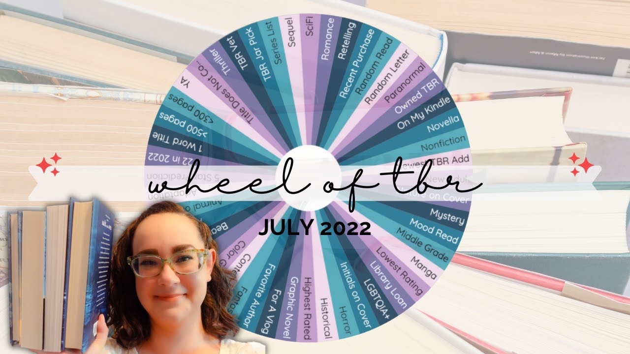 WHEEL CHOOSES MY JULY TBR | monthly tbr game
