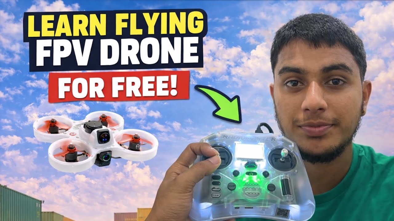 How to Learn FPV Drone at Home for FREE 📱 No Drone Required - YouTube