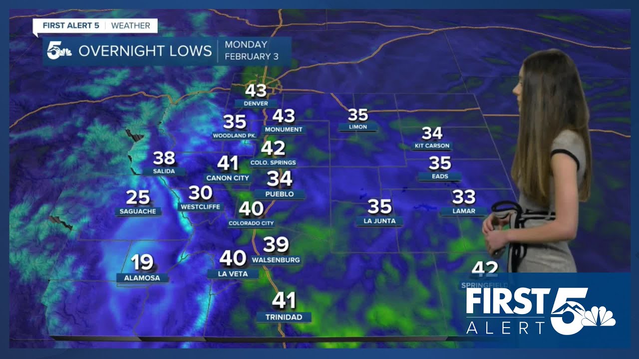 Warmer temperatures will stick with us to kick off the work week - YouTube