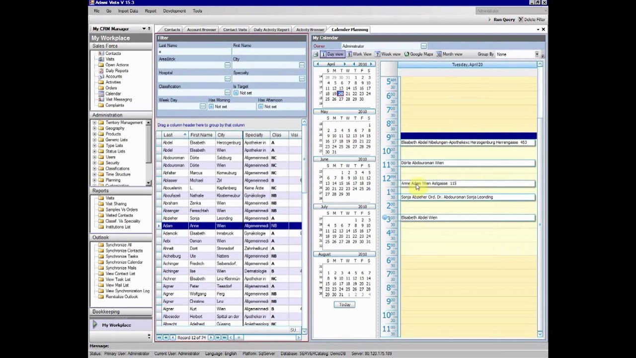 ADAMI VISTA PHARMACEUTICAL CRM - Romanian