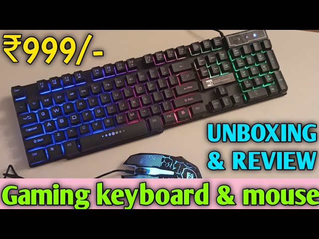 Water Test on Keyboard RPM Euro Games RGB Gaming Keyboard Unboxing