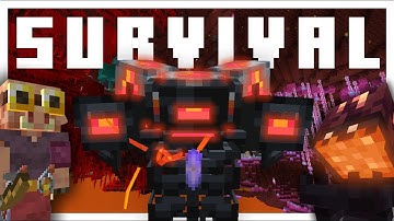 Surviving in the Nether with MODS