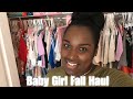 Baby Girl Fall Mini Clothing Haul | Closet organization Tour
