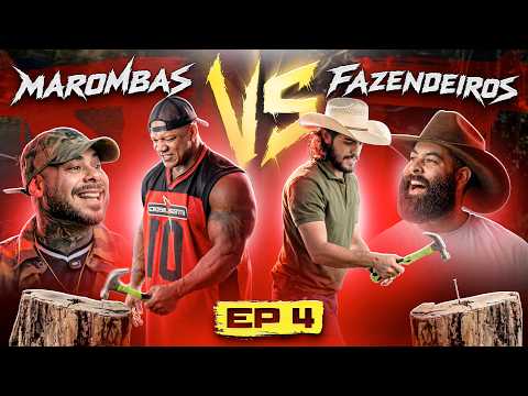 BODYBUILDERS vs FARMERS EP4 - 10 PUSH-UPS FOR ONE HAMMER BLOW | Super Hero