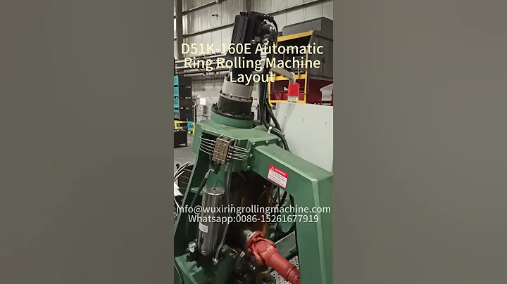 D51K 160E Automatic Ring Rolling Machine Layout