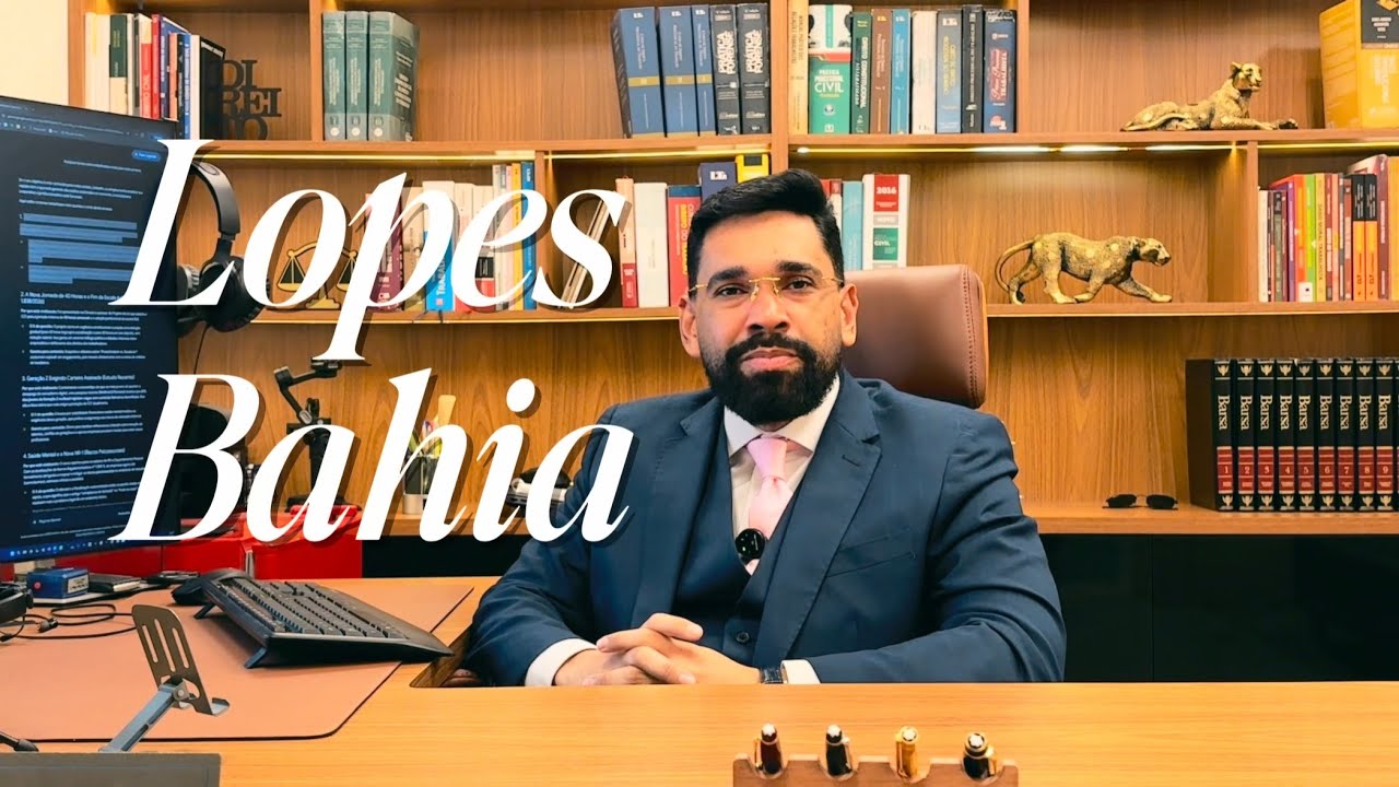 Vídeo de apresentação do escritório Lopes Bahia
