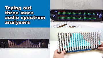 Three more music Spectrum Analysers.  All that glitters...