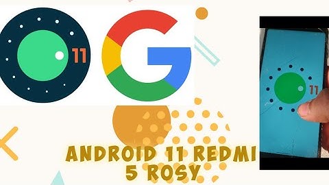 Android 11 Rom Redmi 5 (Rosy)|Pixel Extended Rom