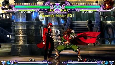 BlazBlue Continuum Shift Extend (PSP) - Gameplay