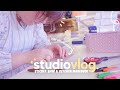 STUDIO VLOG ✱ Sticker Shop Organisation & Studio Kitchen Makeover