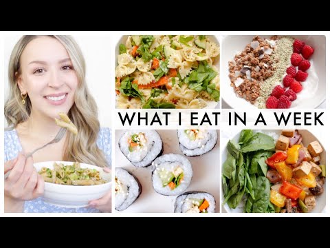 What I Eat in a Week (Vegan) : Easy + Realistic Meals 🌿