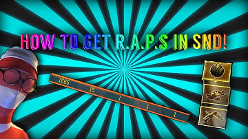 HOW TO GET R.A.P.S IN SEARCH AND DESTROY (Bo3 Gameplay)