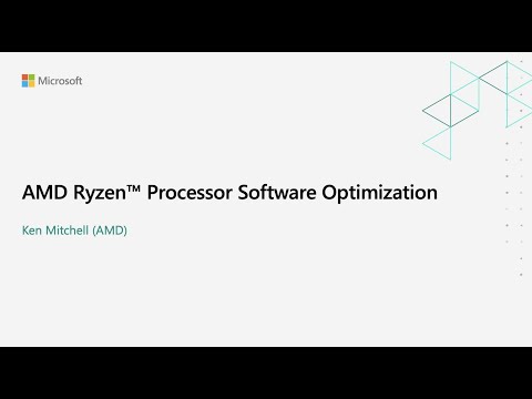 AMD Ryzen™ Processor Software Optimization (Presented by AMD)