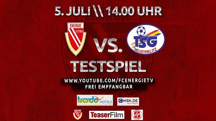 FC Energie Cottbus \\ TESTSPIEL LIVE Energie Cottbus vs. TSG Neustrelitz\\ präsentiert von TRAVDO